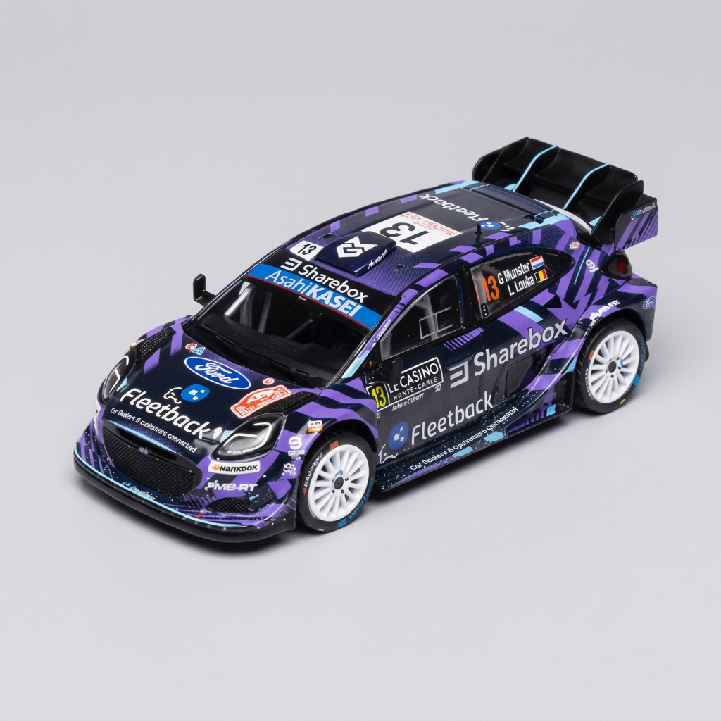 Ford Puma Rally1 #13 - Gregoire Munster / Louis Louka - Rally Monte Carlo 2026