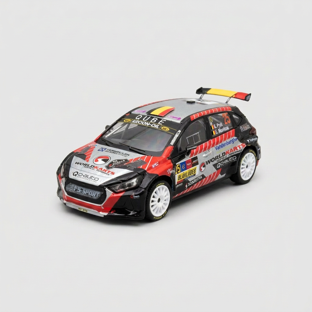 Hyundai i20 Rally 2 #25 - Gilles Pyck / Emile Mourisse - Rally Ypres 2023