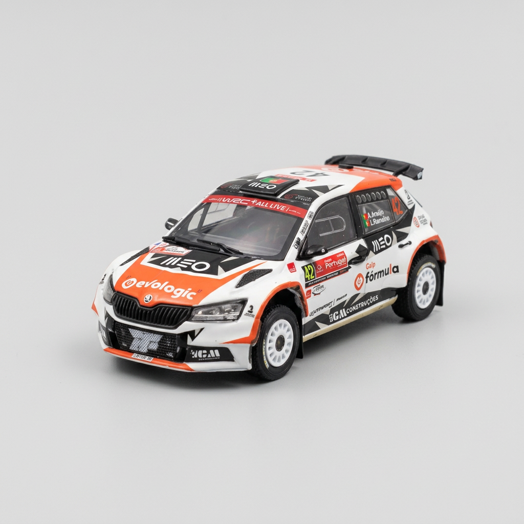 Skoda Fabia R5 #42 - Armindo Araújo / Luís Ramalho - 2021 Rally de Portugal
