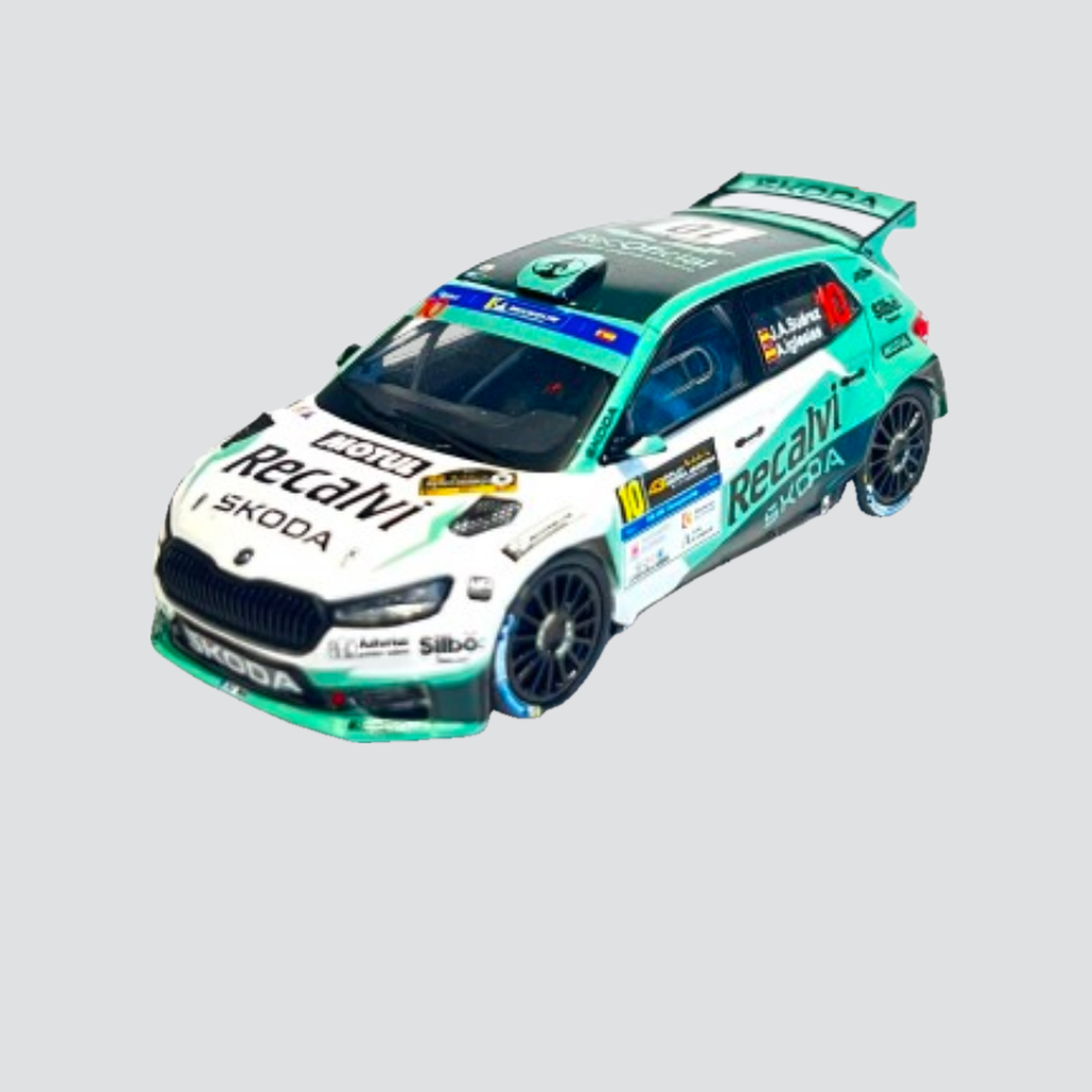 Škoda Fabia RS Rally2 #10 - José Antonio Suárez / Alberto Iglesias - Rally Sierra Morena 2026