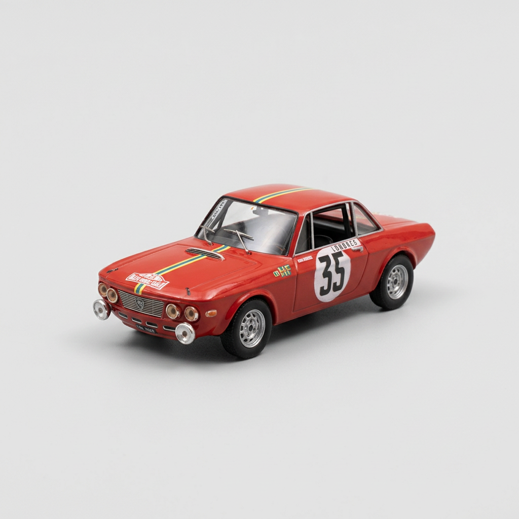 Lancia Fulvia HF #35 - Pat Moss / E.Nystromally - Coupe Dames - Rally Monte Carlo 1969