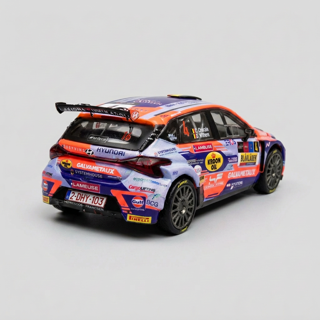 Hyundai i20 Rally 2 #4 - Cédric Cherain / Damien Withers - Rally Ypres 2023