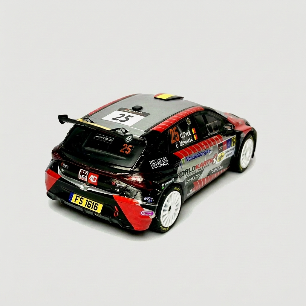 Hyundai i20 Rally 2 #25 - Gilles Pyck / Emile Mourisse - Rally Ypres 2023