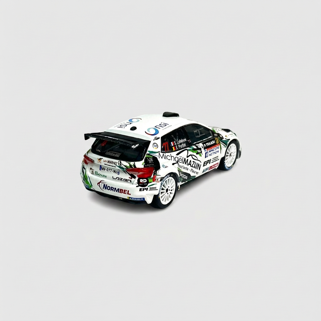 Skoda Fabia RS Rally 2 #10 - Stéphane Lefebvre / Xavier Portier - Rallye de Wallonie 2024