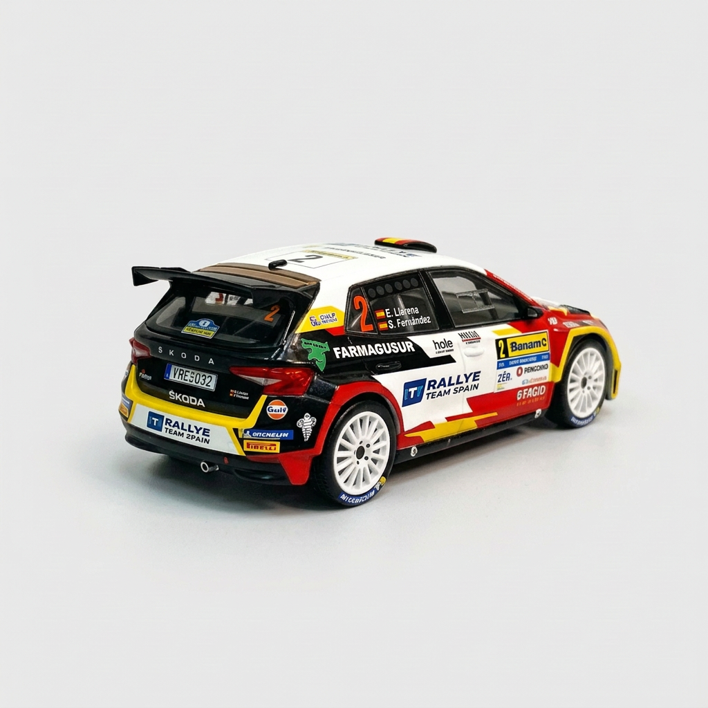 Škoda Fabia RS Rally 2 #2 - Efrén Llarena / Sara Fernández - Rally Barum 2024