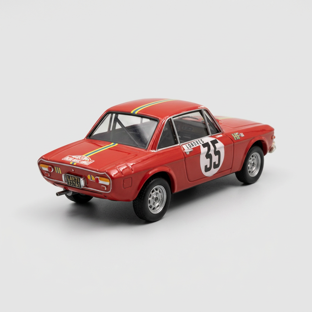 Lancia Fulvia HF #35 - Pat Moss / E.Nystromally - Coupe Dames - Rally Monte Carlo 1969